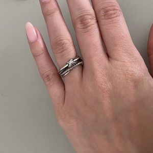 Diamond David Yurman ring size 7